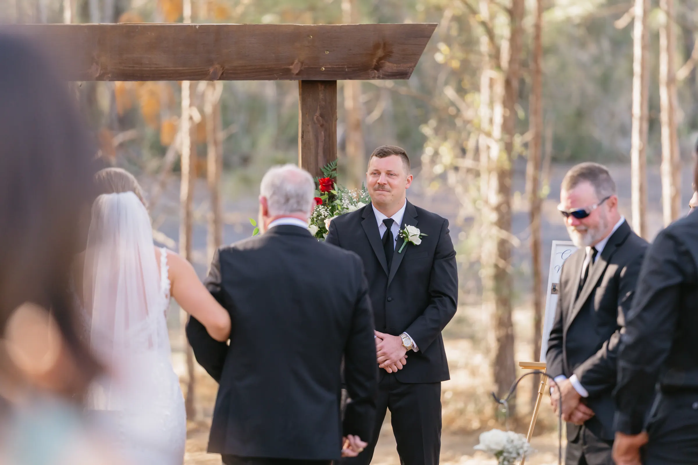Ceremony — Miranda & Cody wedding, Dallas–Fort Worth