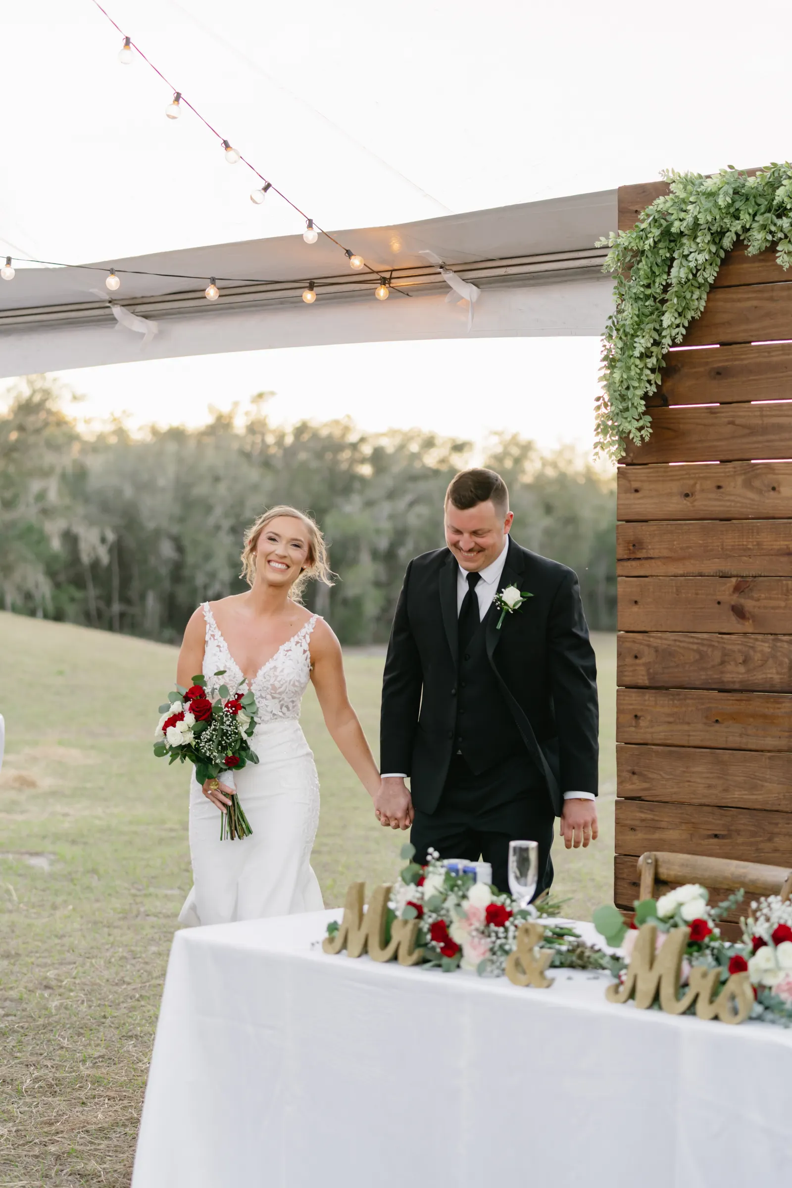 Reception — Miranda & Cody wedding, Dallas–Fort Worth